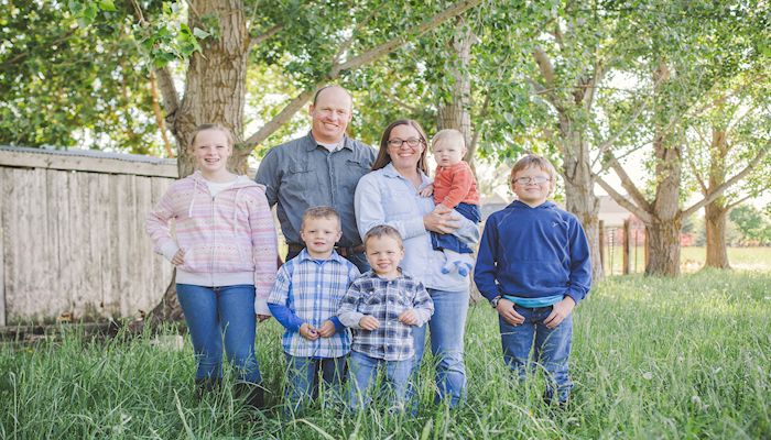 Joel and Becca Ferry Family