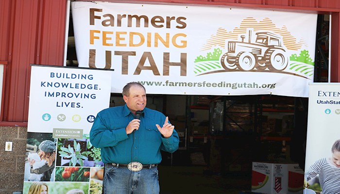 Farmers Feeding Utah Makes Second Delivery of Food to Food Pantries, Needy Families in Northern Utah