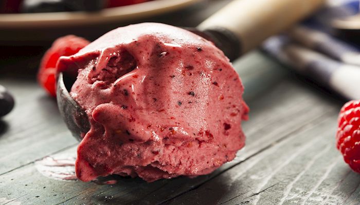Raspberry Ice Cream