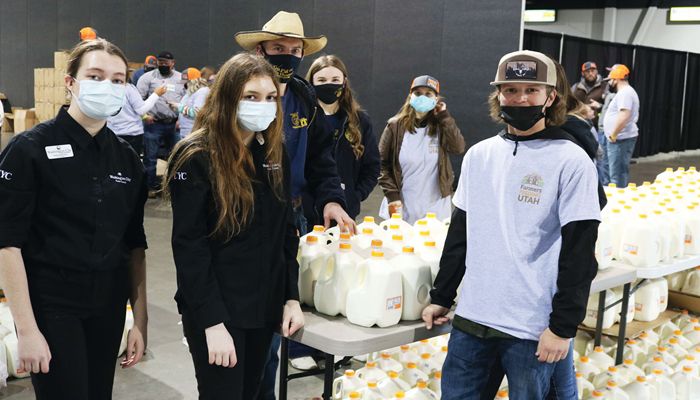 Farmers Feeding Utah Delivers Food to More than 1,300 families & Food Bank in St. George