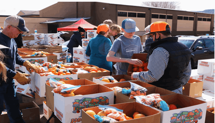 Farmers Feeding Utah Delivers Food in Emery & Kane Counties