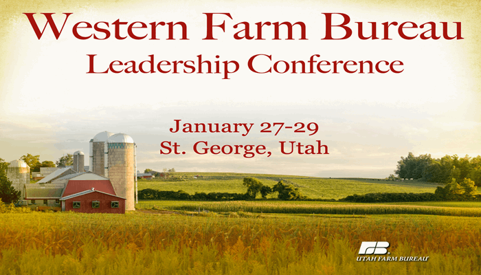 Utah hosts Western Farm Bureau Leadership Conference in St. George, Jan. 27-29