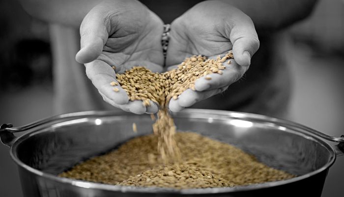 From Grain to Glass