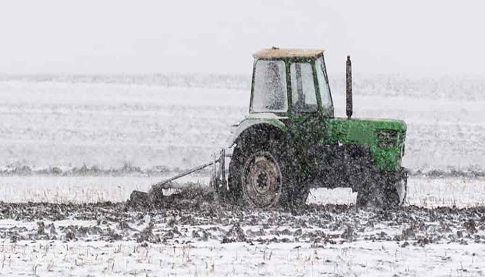 Work still happens in the cold!