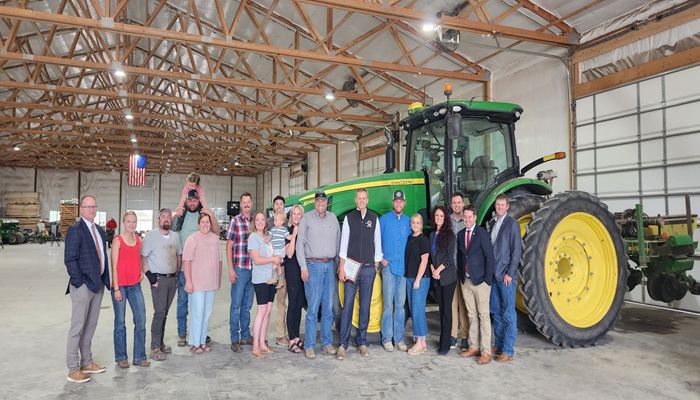 Rep. Blake Moore Visits with Young Farmers & Ranchers in Weber County