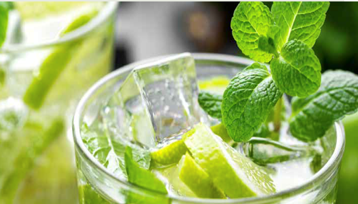 Refreshing Mint Soda