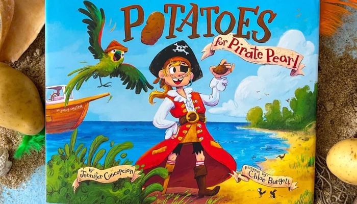 Landlubbers and Seafarers Alike Sure to Enjoy 'Potatoes for Pirate Pearl,' New from Feeding Minds Press
