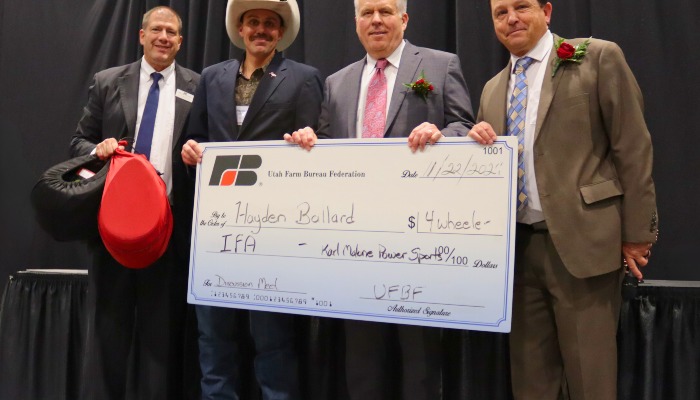 Southern Utah rancher wins Utah Farm Bureau Discussion Meet