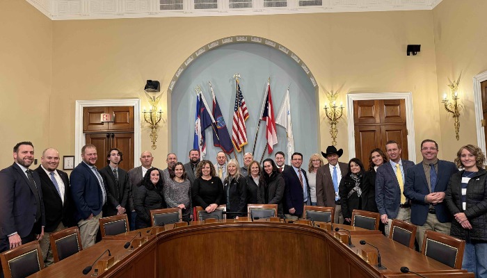 Utah Farm Bureau Board Visits Washington Prior to Holidays for Visits with Congress & American Farm Bureau Leaders