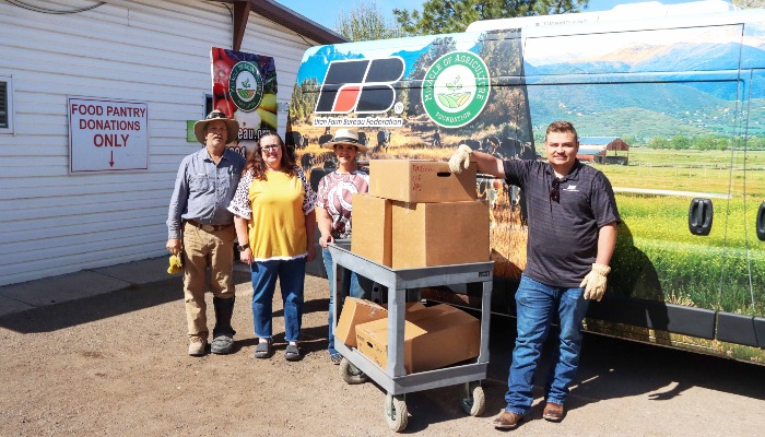 Carbon & Emery County Farm Bureaus Work with Miracle of Ag Foundation to Donate Meat to Community Pantries