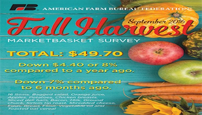 Egg, Dairy and Chicken Prices Down, Beef Too