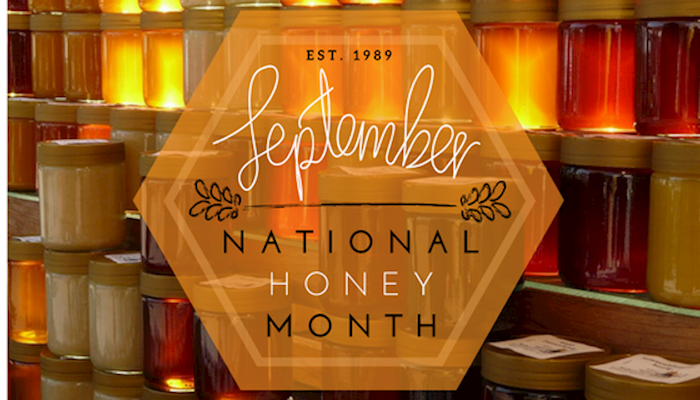 September is National Honey Month