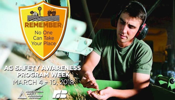 Protect your hearing today as part of Ag Safety Awareness Program Week!